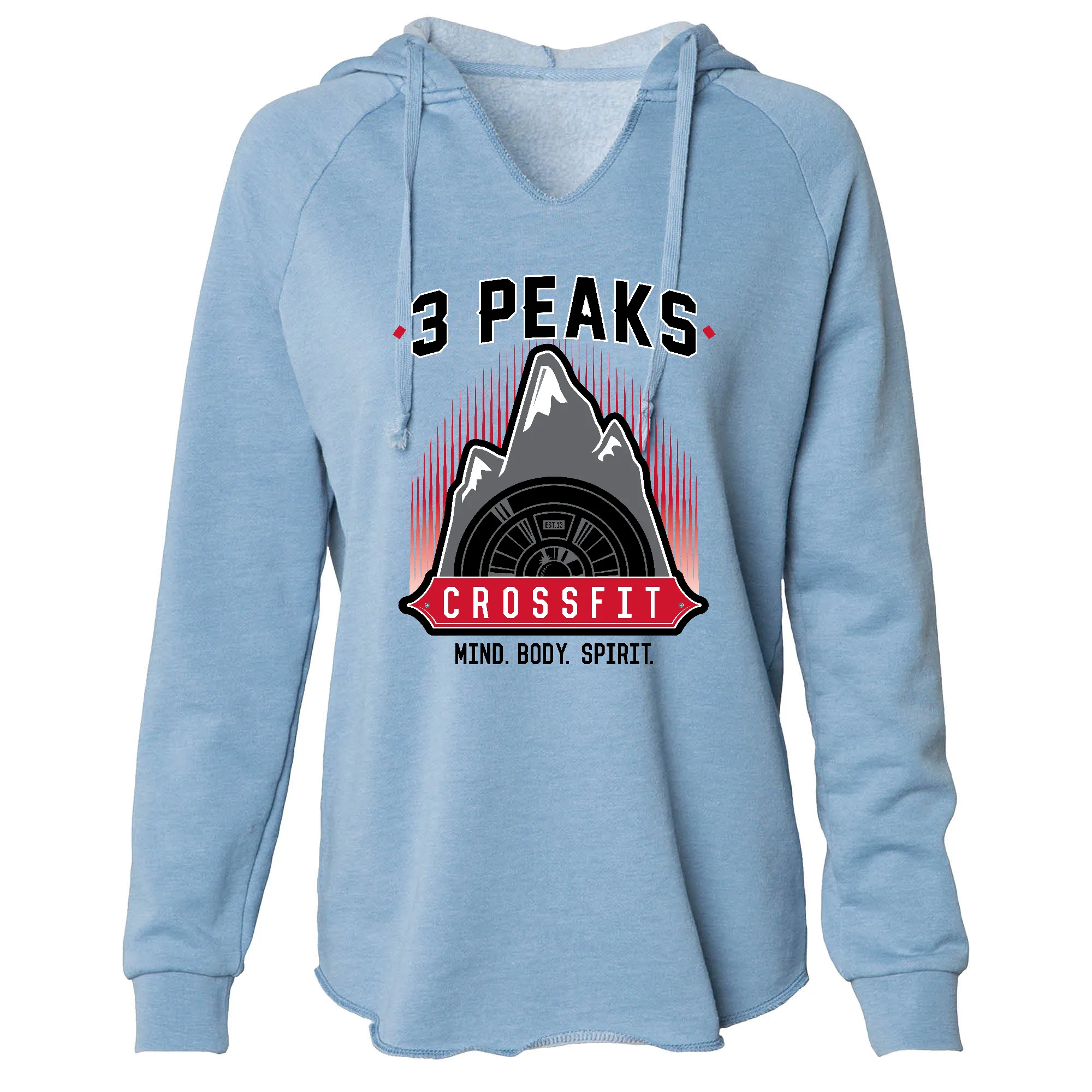 3 Peaks CrossFit Stacked Womens - Hoodie