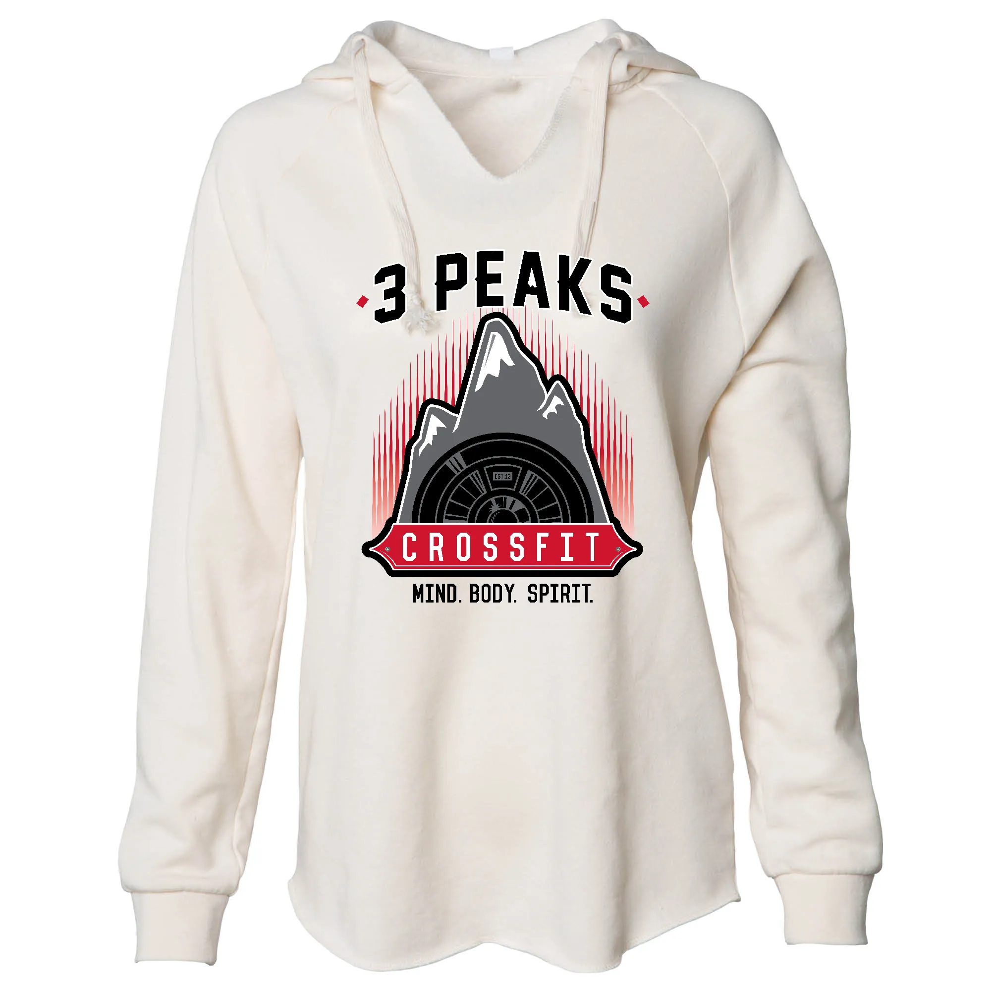 3 Peaks CrossFit Stacked Womens - Hoodie