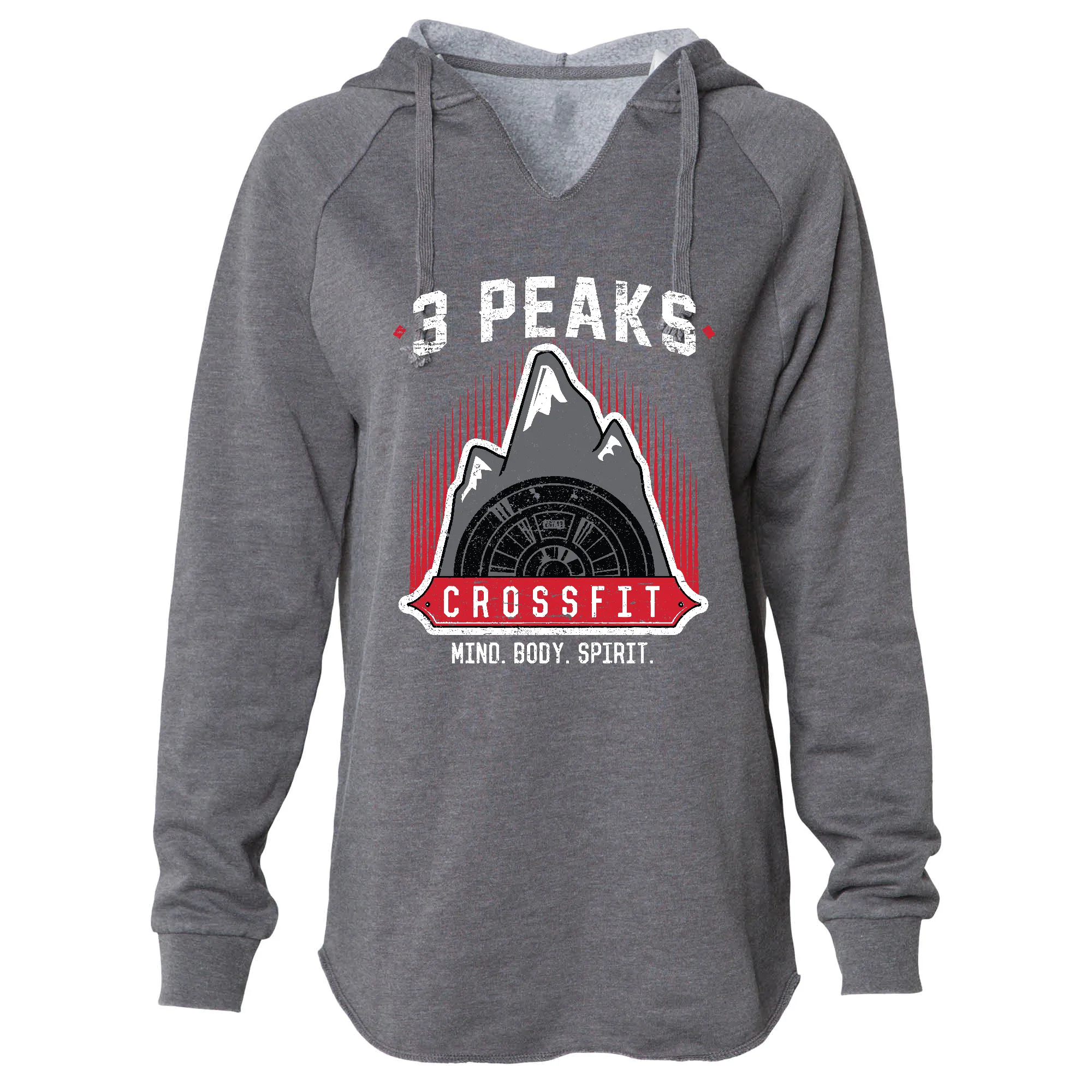 3 Peaks CrossFit Stacked Womens - Hoodie