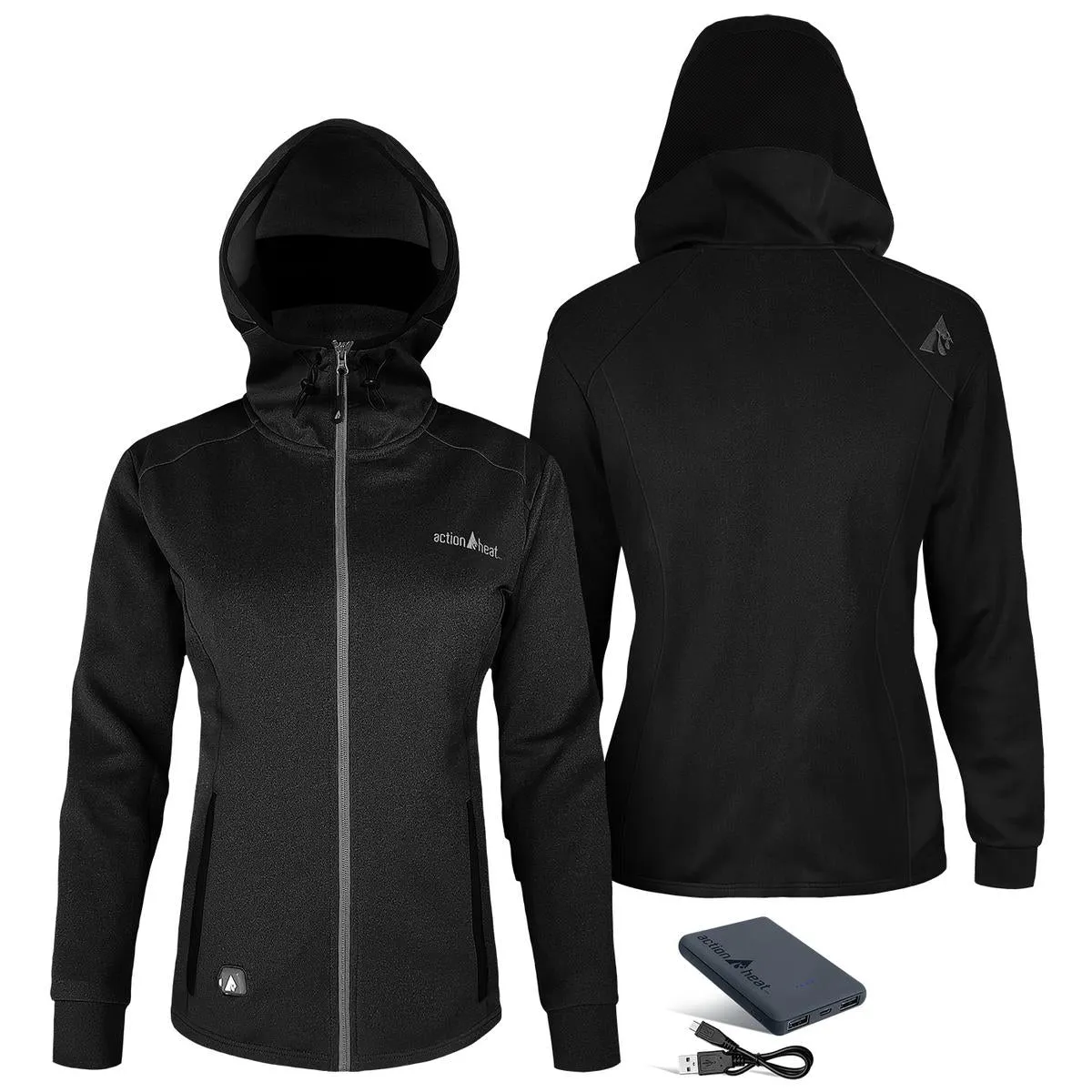 ActionHeat 5V Women's Slim Fit Battery Heated Hoodie