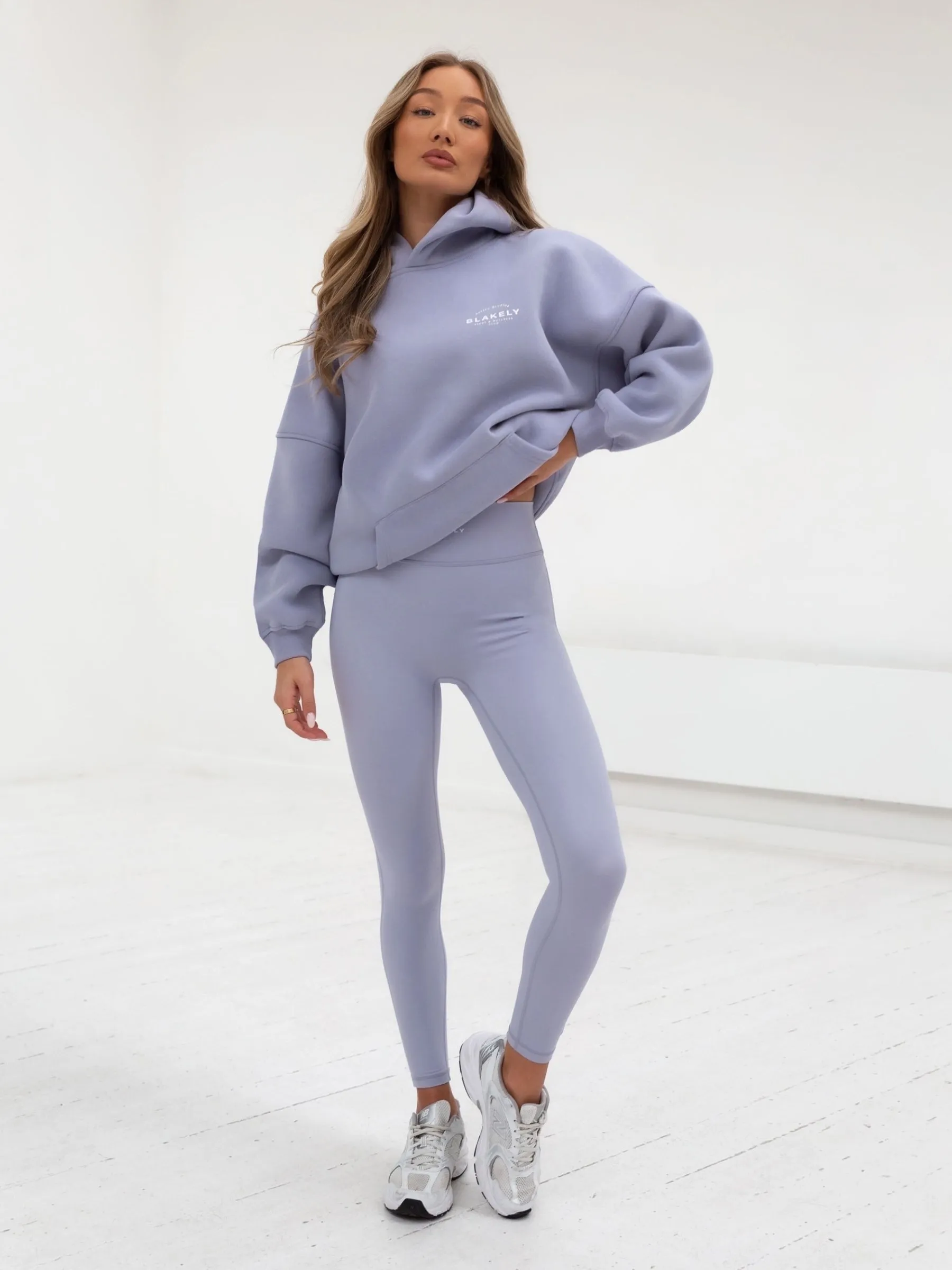 Active Studios Oversized Hoodie - Light Violet