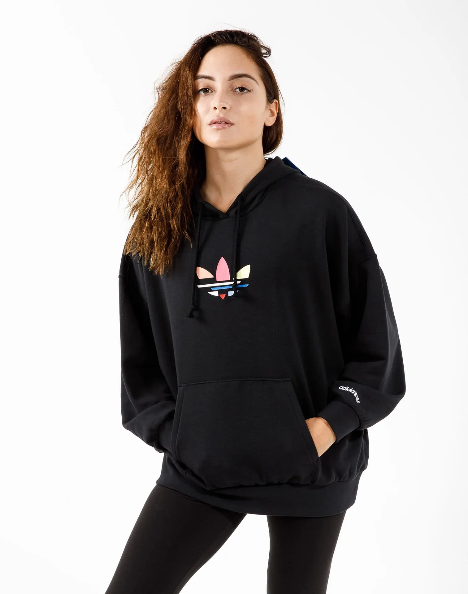 Adidas Adicolor Shattered Trefoil Oversize Hoodie