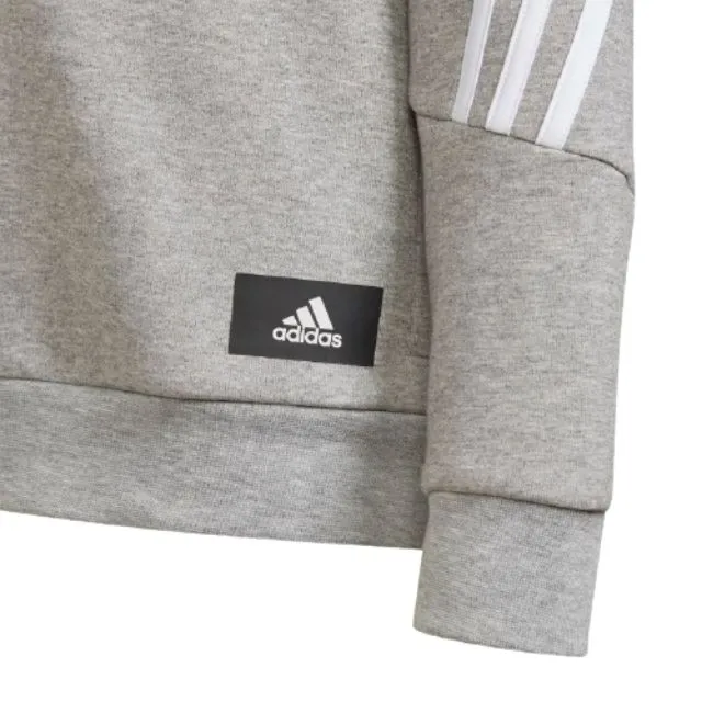 Adidas Future Icons Gs-Boys Training Hoody Grey/White