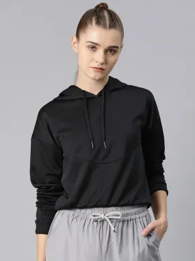 Alcis SwiftStride Crop Hooded Sweatshirt