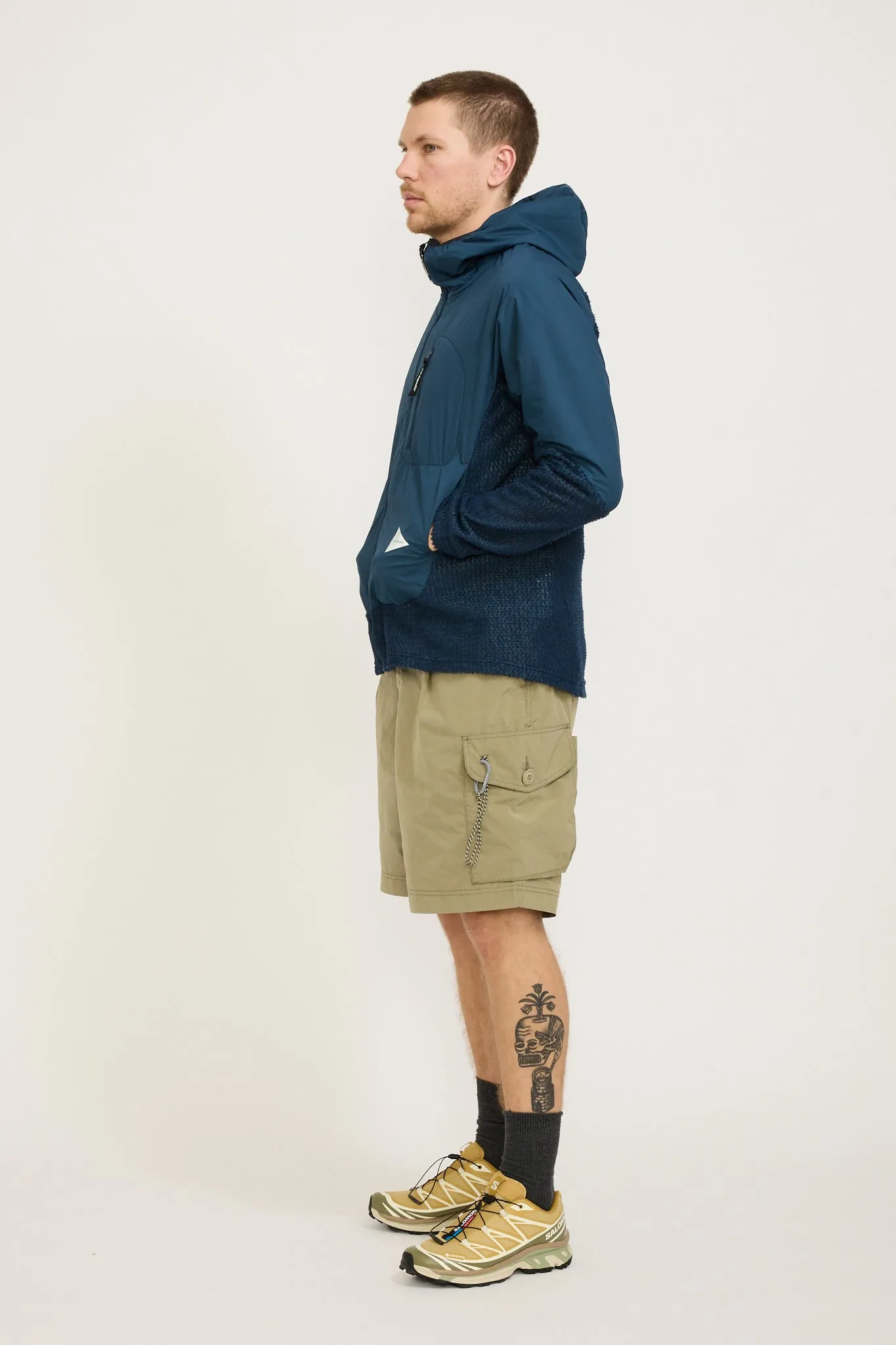 Alpha Direct Full Zip Hoodie Navy