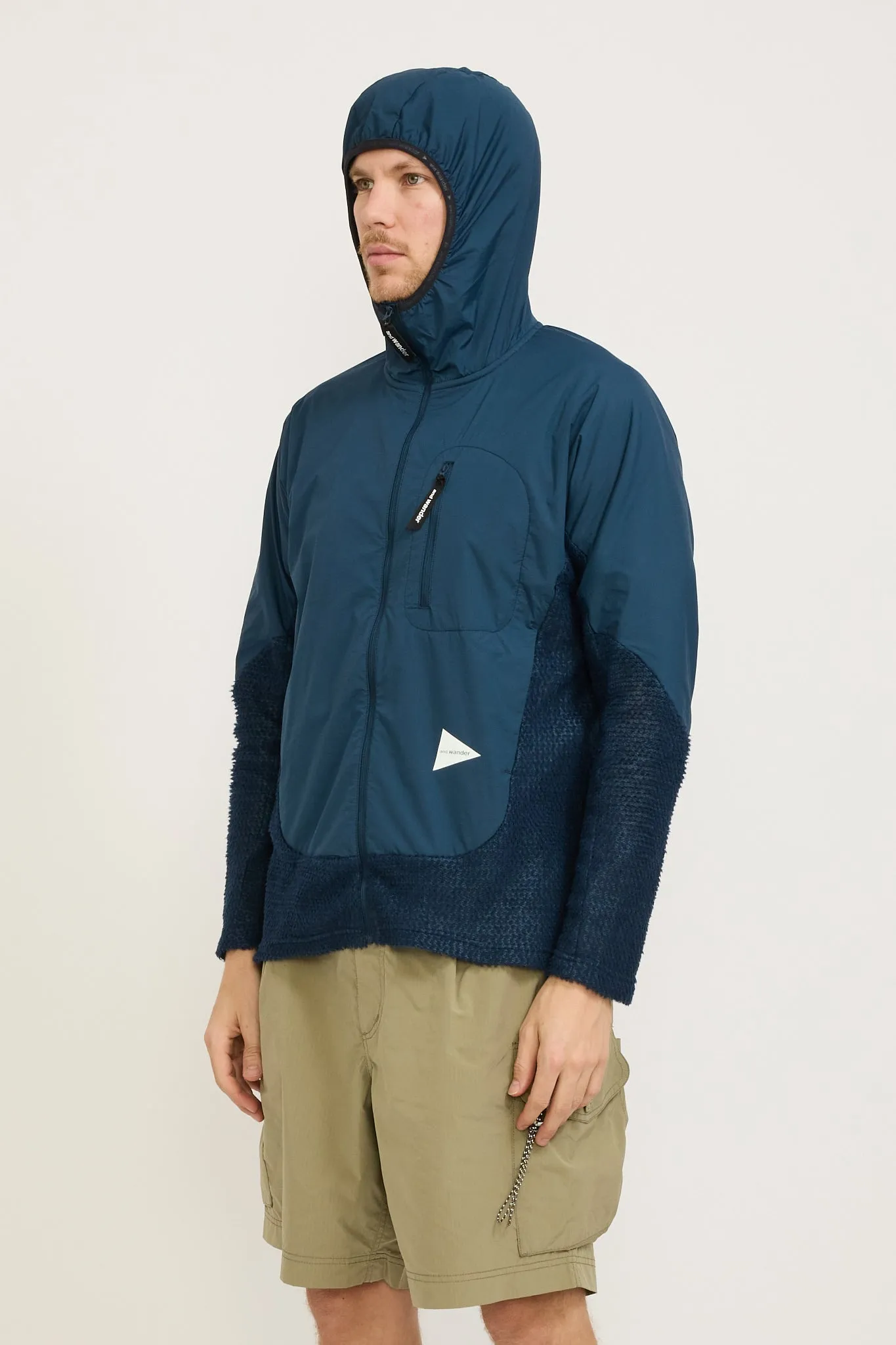 Alpha Direct Full Zip Hoodie Navy