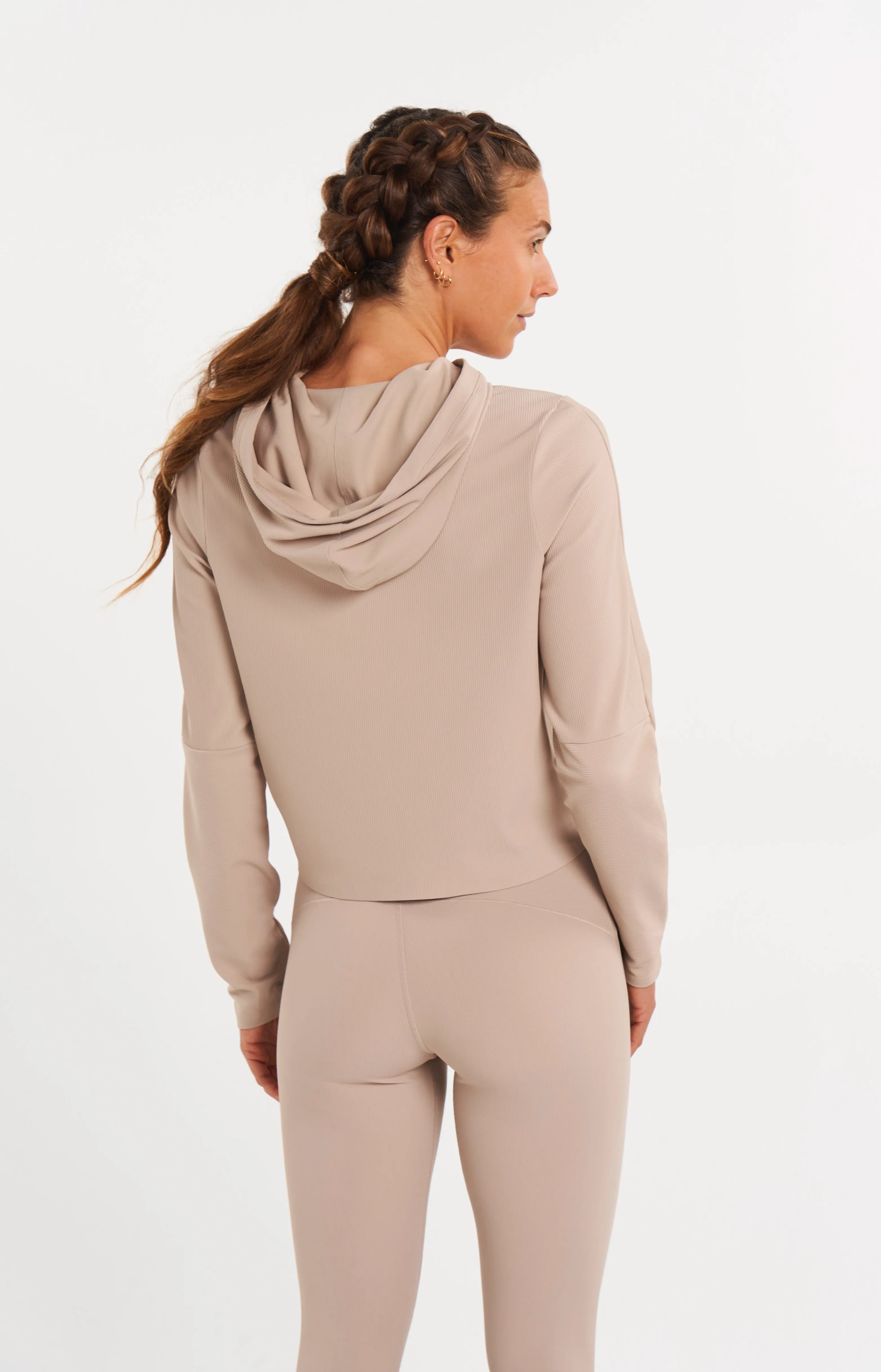 ALTRN Rib Hoodie - Sandstone