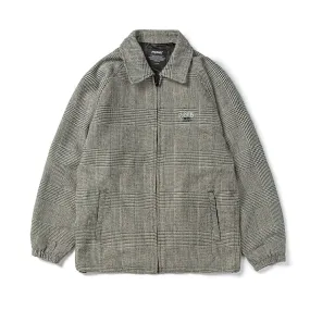 ALWAYS COACH JACKET CHECK GRAY