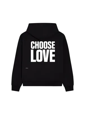 Archive PANGAIA x Choose Love Signature Hoodie—black