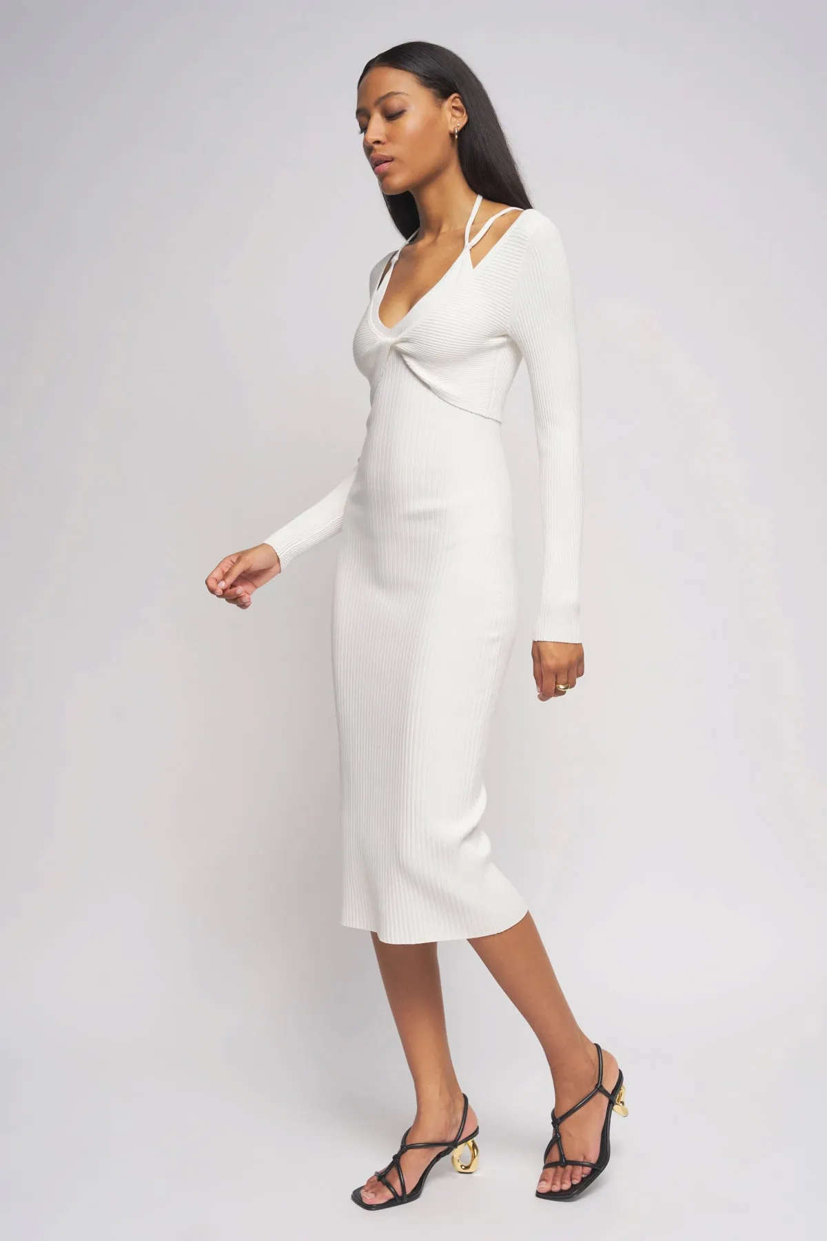 Bailey 44 Connie Sweater Dress in Oatmilk