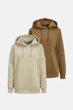 Basic Hoodie Sweat - Package Deal (2 pcs.)