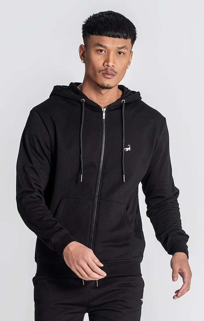 Black Essential Scorpio Hoodie Jacket