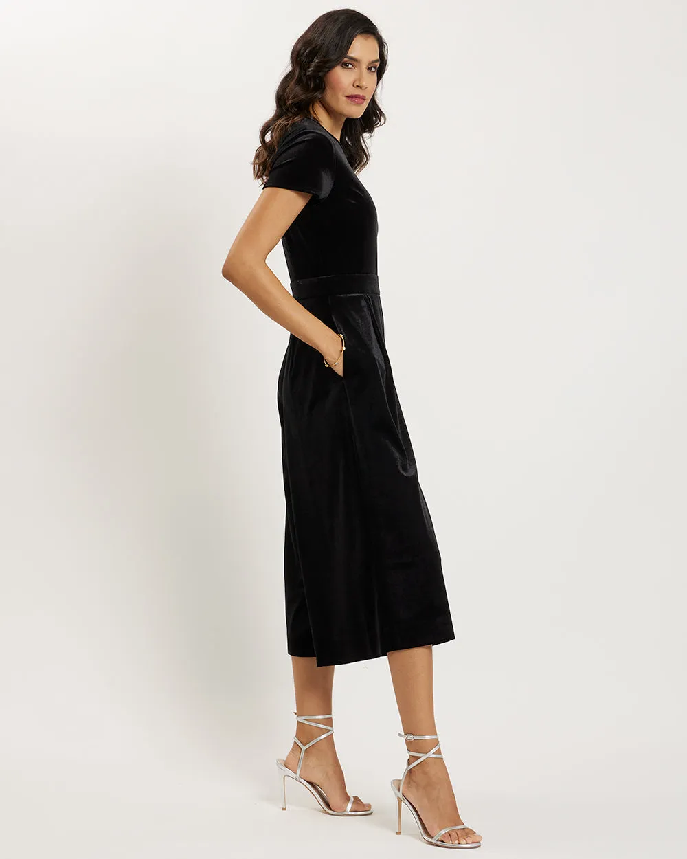 Blaire Jumpsuit - Stretch Velvet