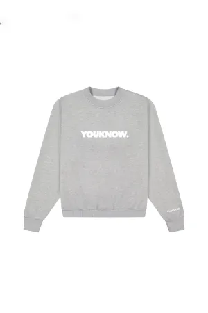 BLOCK CREWNECK | GREY