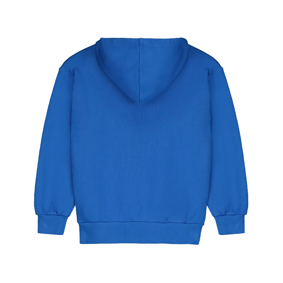 BONMOT FRESH BLUE SLEEVE STRIPE HOODIE