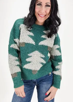 Carol Christmas Tree Sweater