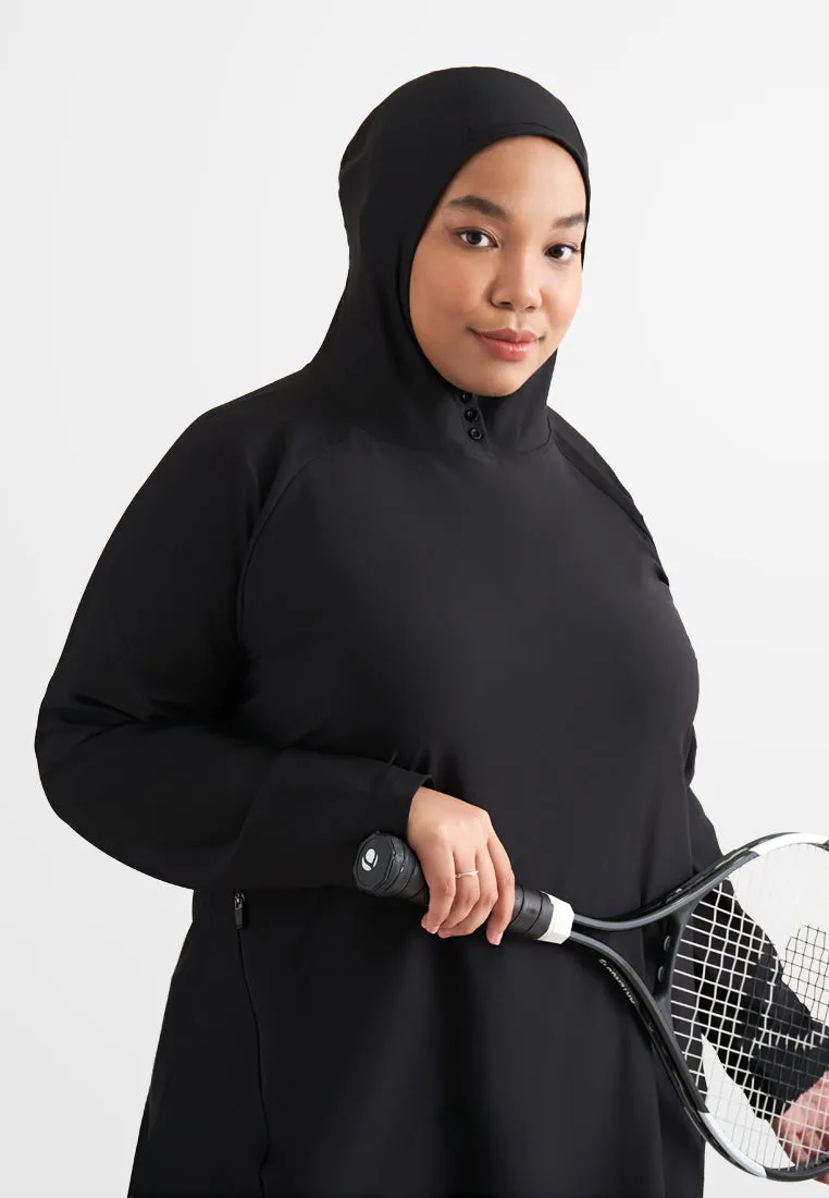 Cergas Active Hoodie Instant Hijab Top