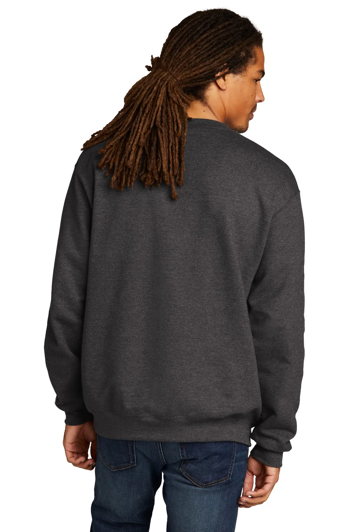 Champion Eco Fleece Crewneck Sweatshirt, Charcoal Heather