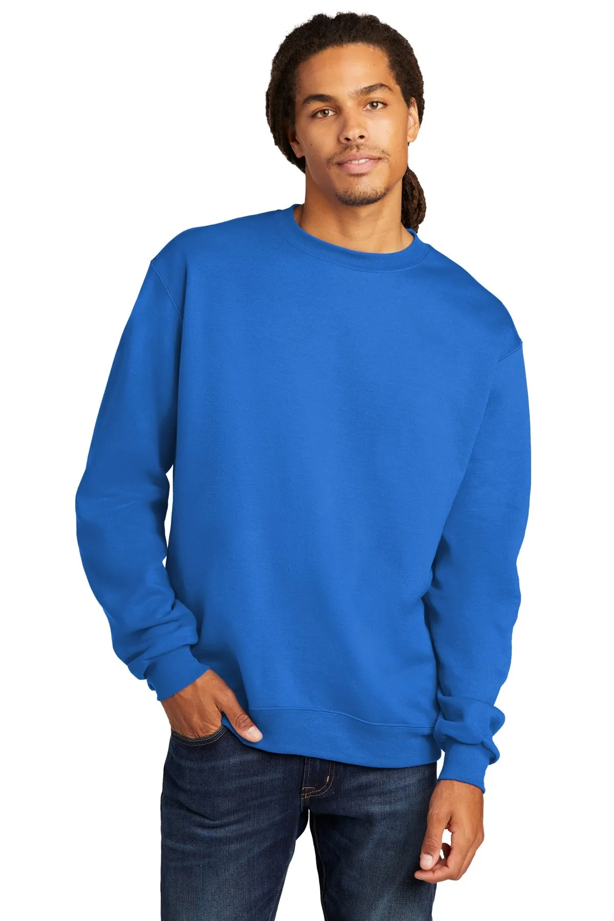 Champion Eco Fleece Crewneck Sweatshirt, Royal Blue