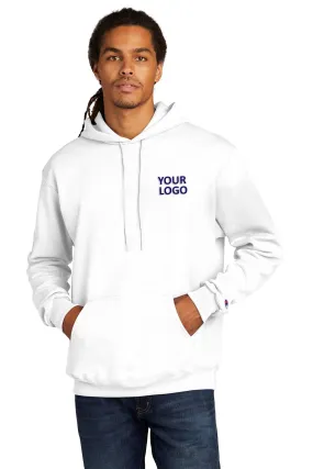 Champion Eco Fleece Pullover Hoodie, White