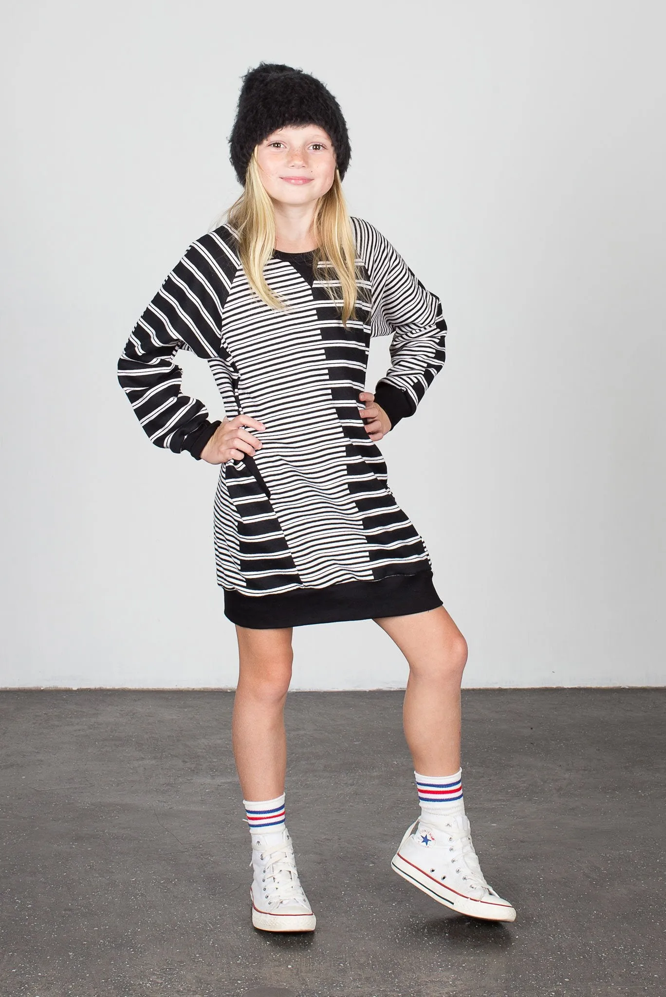 Charlie 2 Stripe Sweater Dress