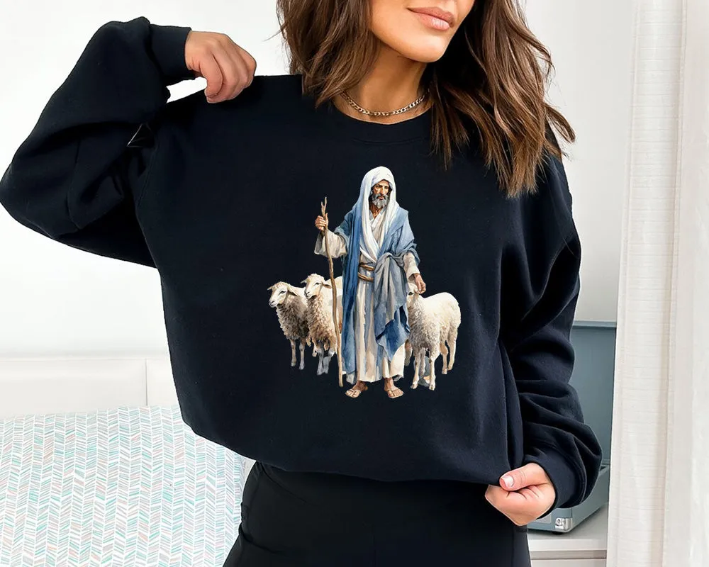 Christmas Nativity Jesus, Christmas Crewneck hoodie Sweatshirt, Happy Holidays Country Christmas,Holiday