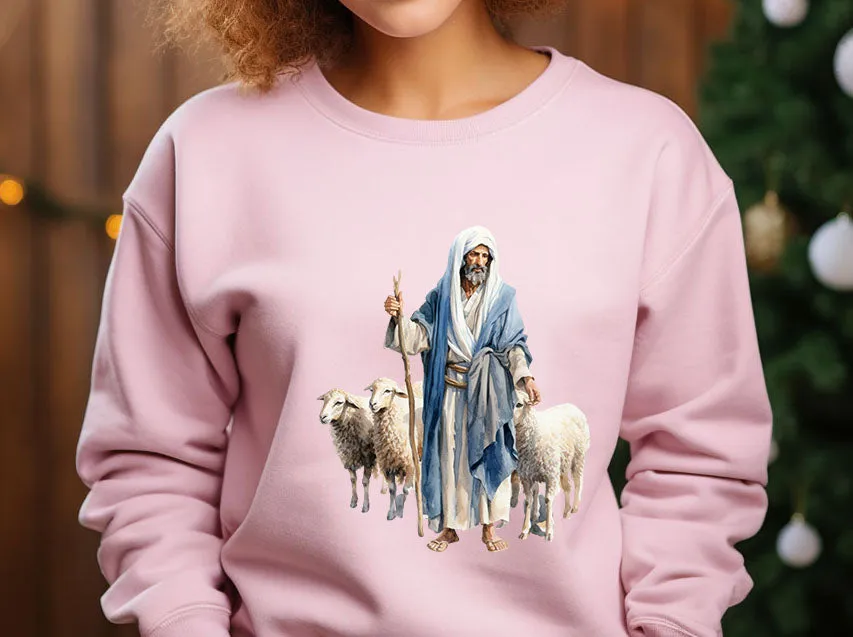 Christmas Nativity Jesus, Christmas Crewneck hoodie Sweatshirt, Happy Holidays Country Christmas,Holiday