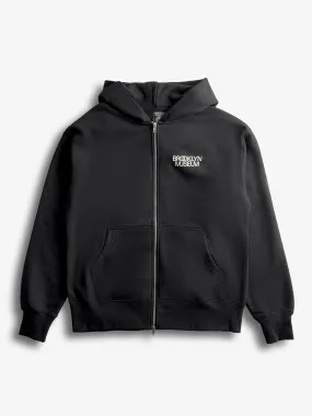 Classic Zip Hoodie, Black