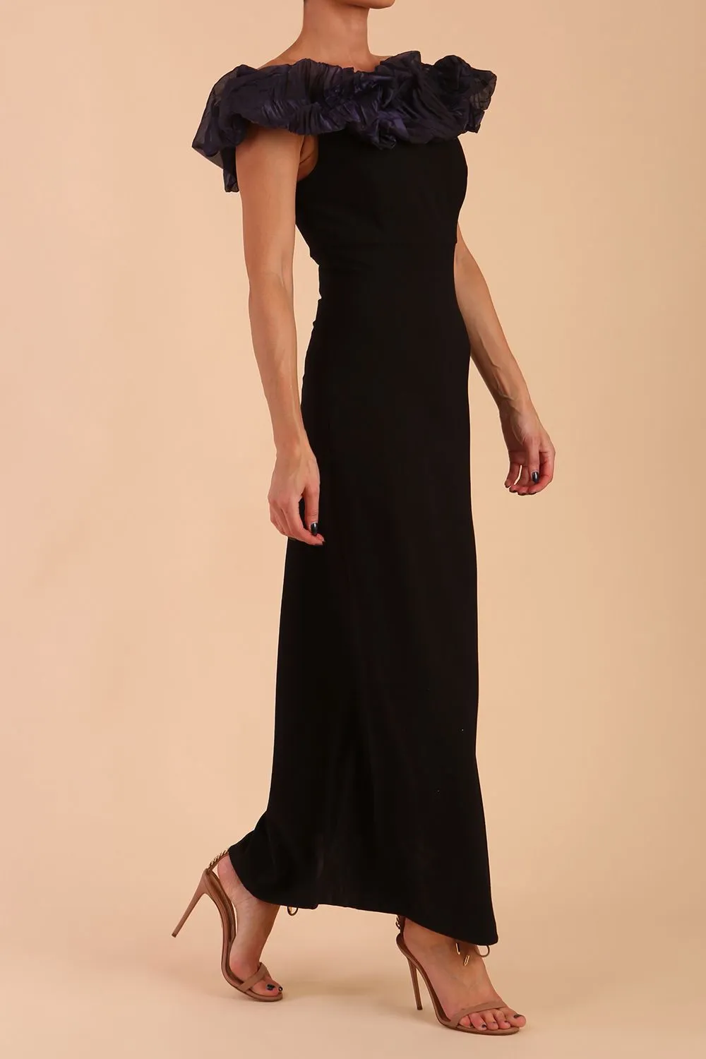 Classique Off Shoulder Maxi Dress