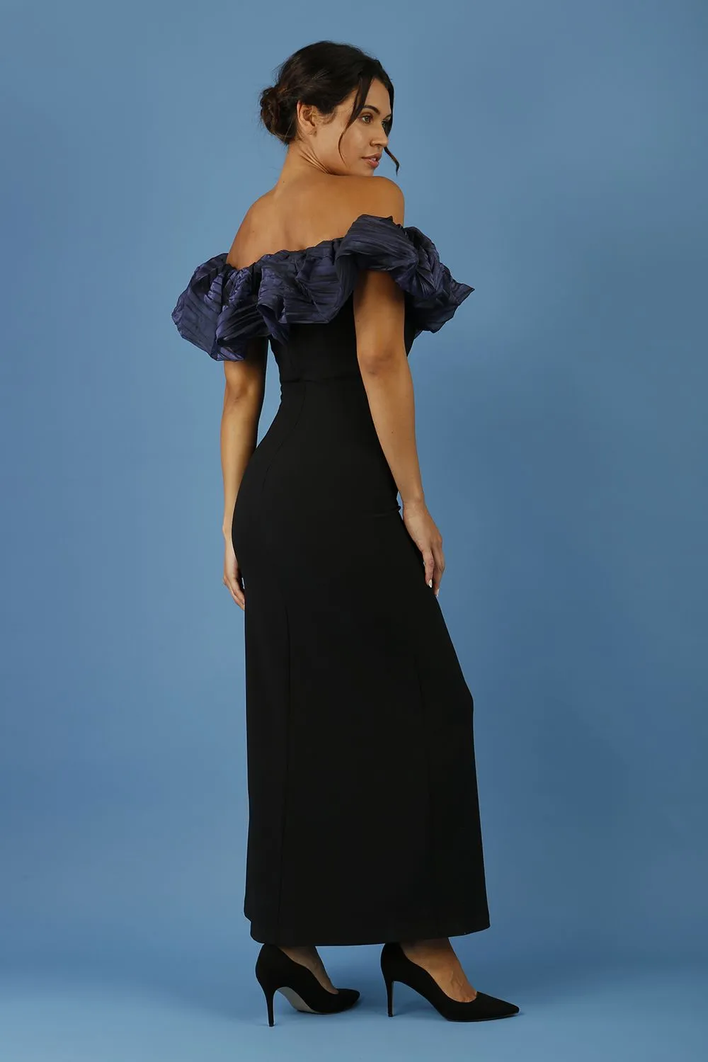 Classique Off Shoulder Maxi Dress