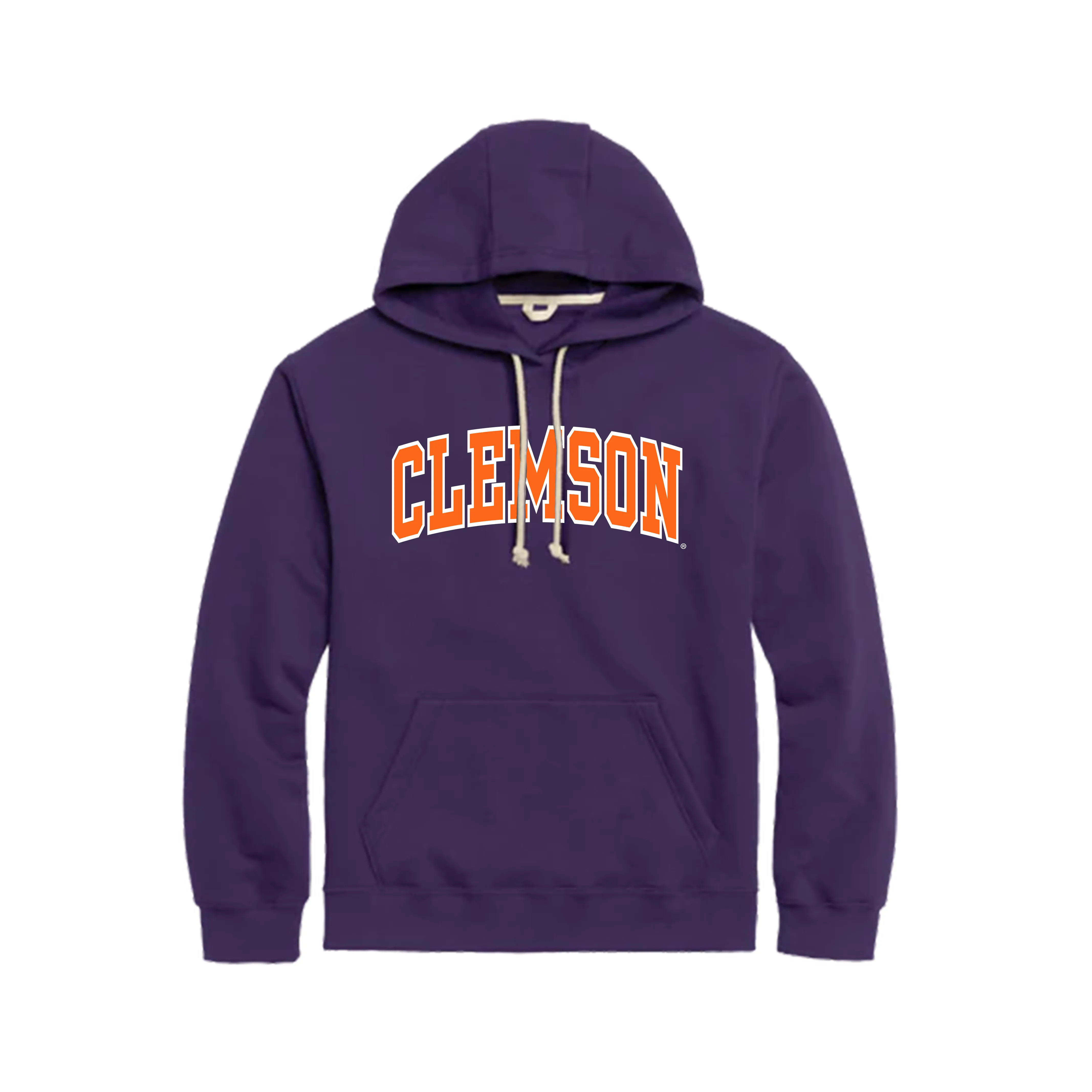 Clemson Arch Fleece Hood- (Multiple Colors)