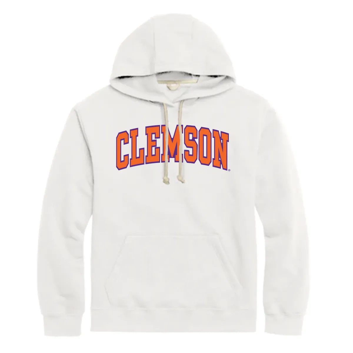 Clemson Arch Fleece Hood- (Multiple Colors)