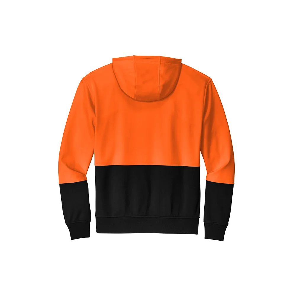 CornerStone® Enhanced Visibility Fleece Pullover Hoodie - Safety Orange