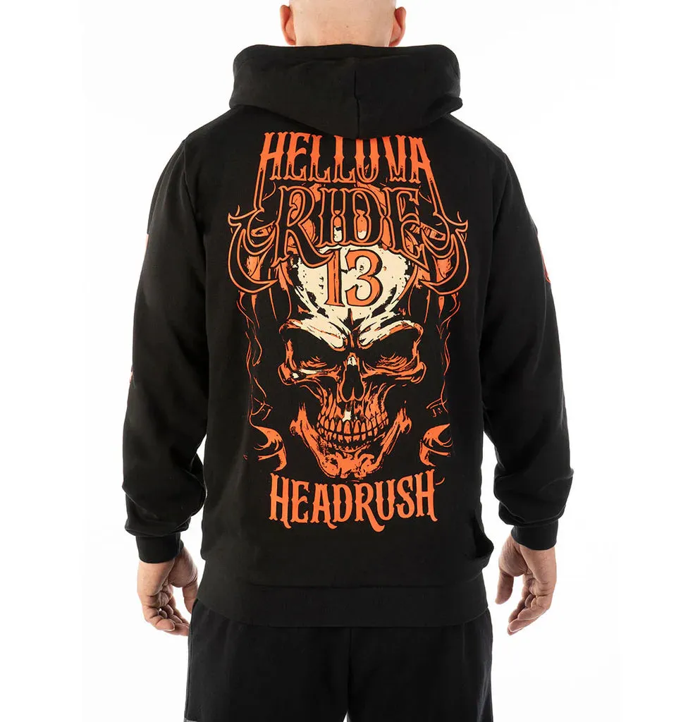 Death Ride Zip Up Hoodie