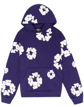 DENIM TEARS COTTON WREATH HOODIE PURPLE