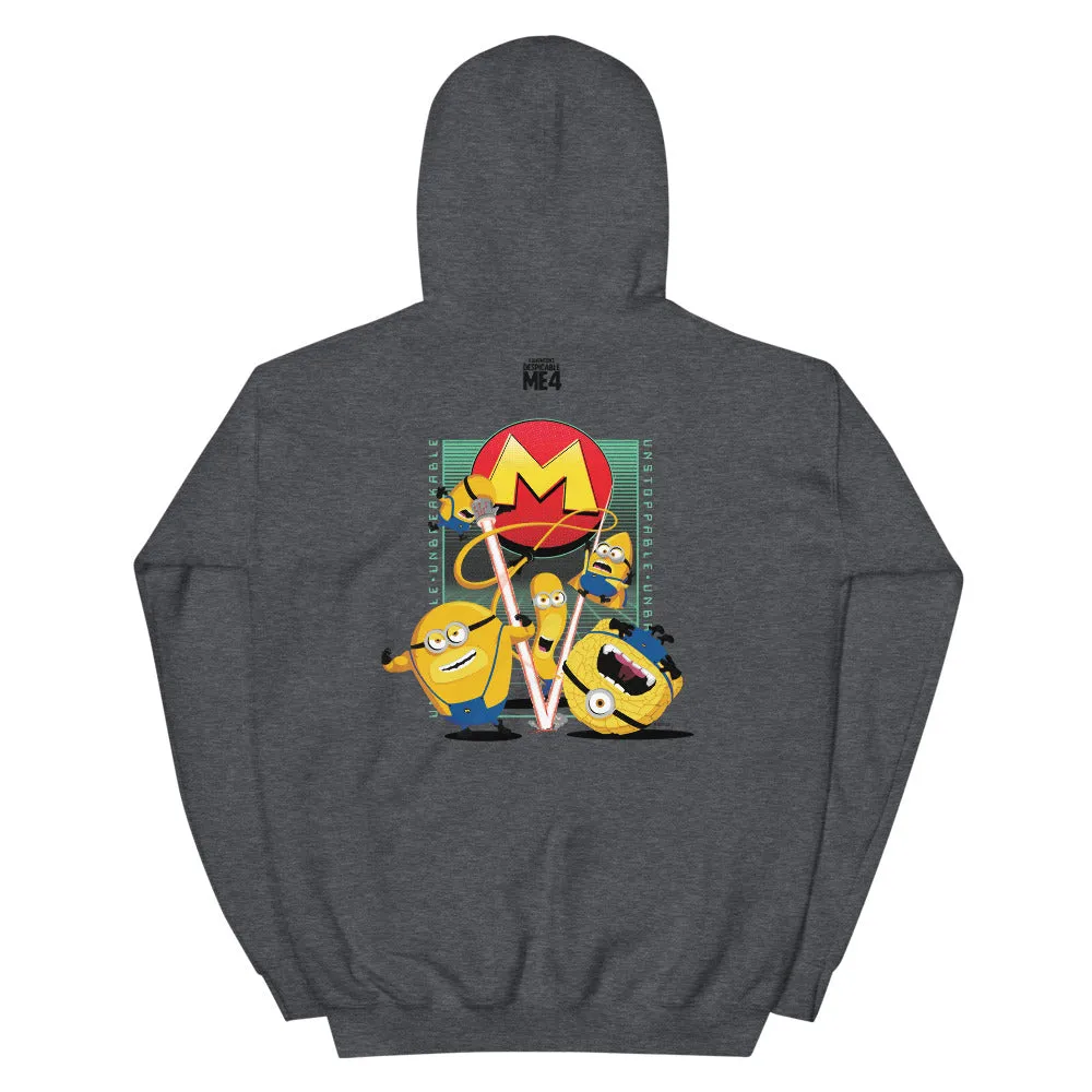 Despicable Me 4 Unstoppable Unbreakable Unisex Hoodie