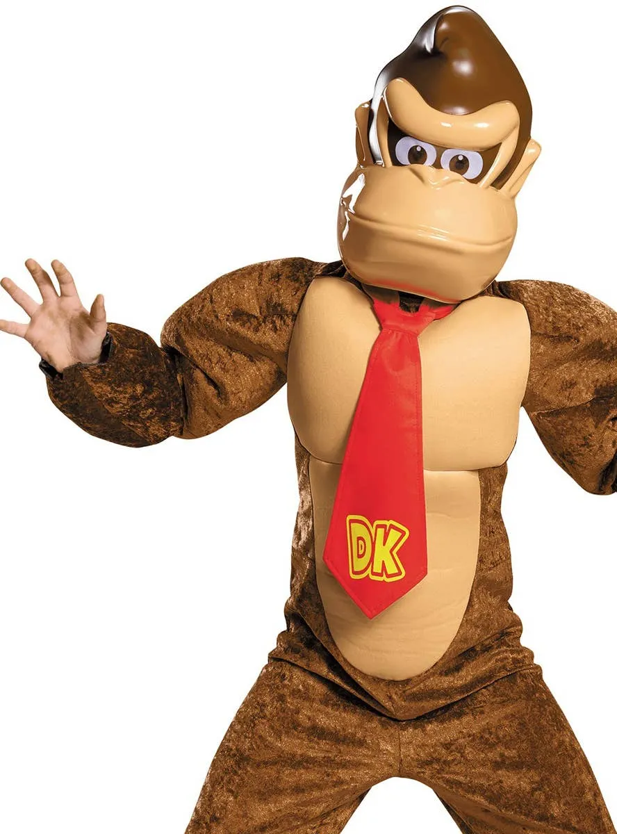 Donkey Kong Deluxe Boys Nintendo Character Costume