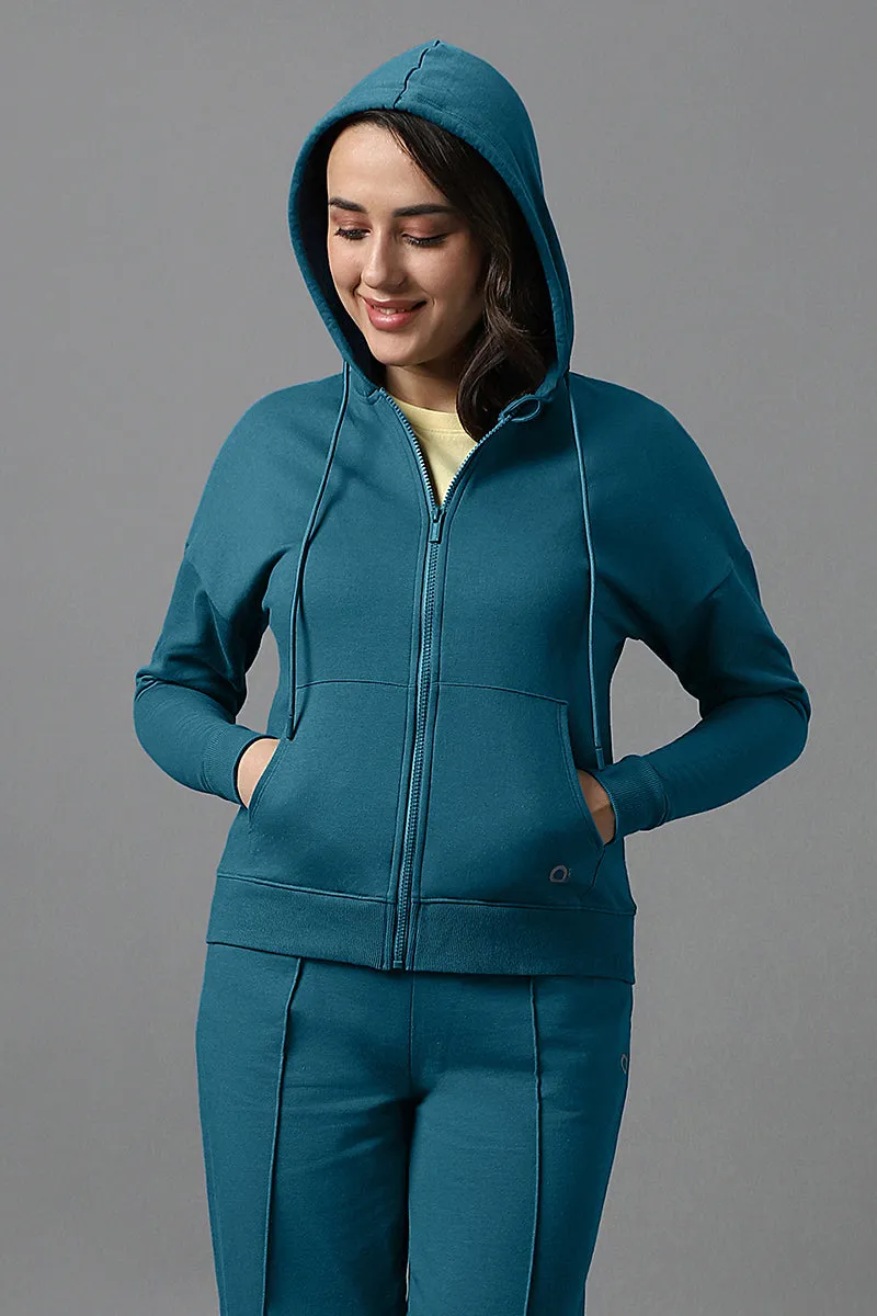 Essential Fleece Hoodie - Corsair