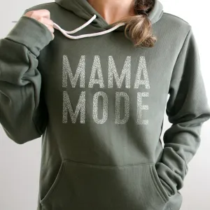 Fall Mama Mode Tee Hoodie or Crewneck