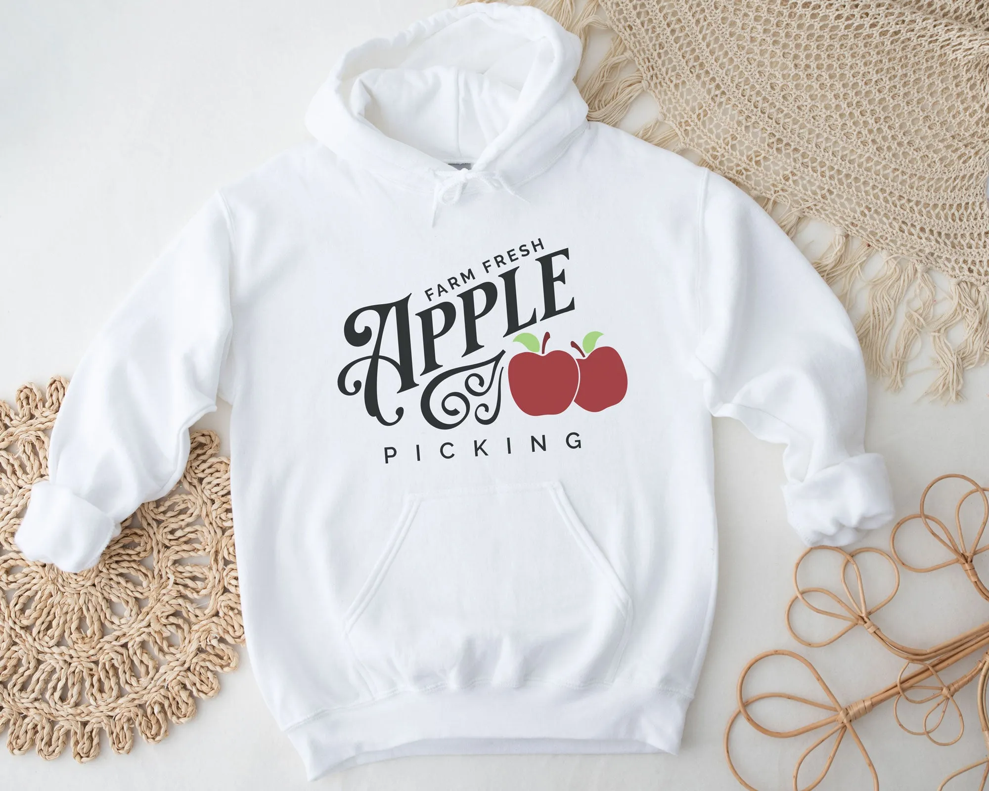 Farm Fresh Apple Picking Hoodies