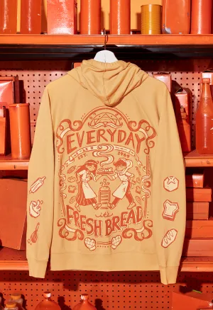 FRESH BREAD Zip-Hoodie