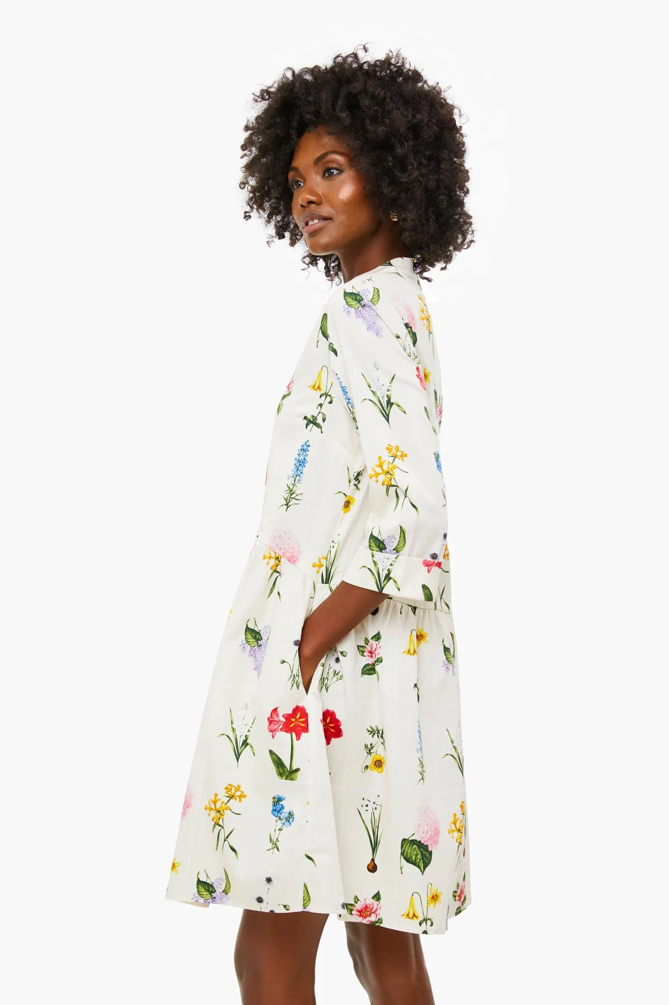 Fresh Buds Royal Shirt Dress