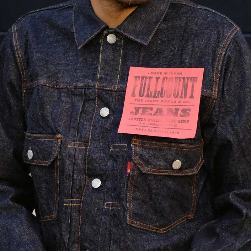 FULL COUNT "2102" 13.7oz Type 2 Denim Jacket