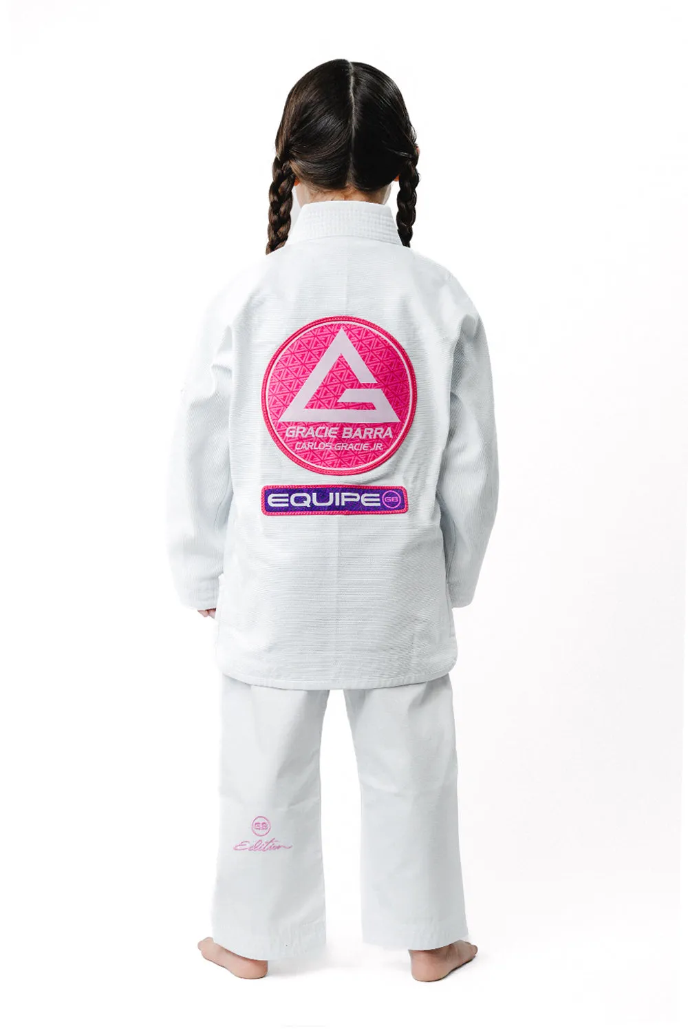 GB Sakura Youth Kimono - White