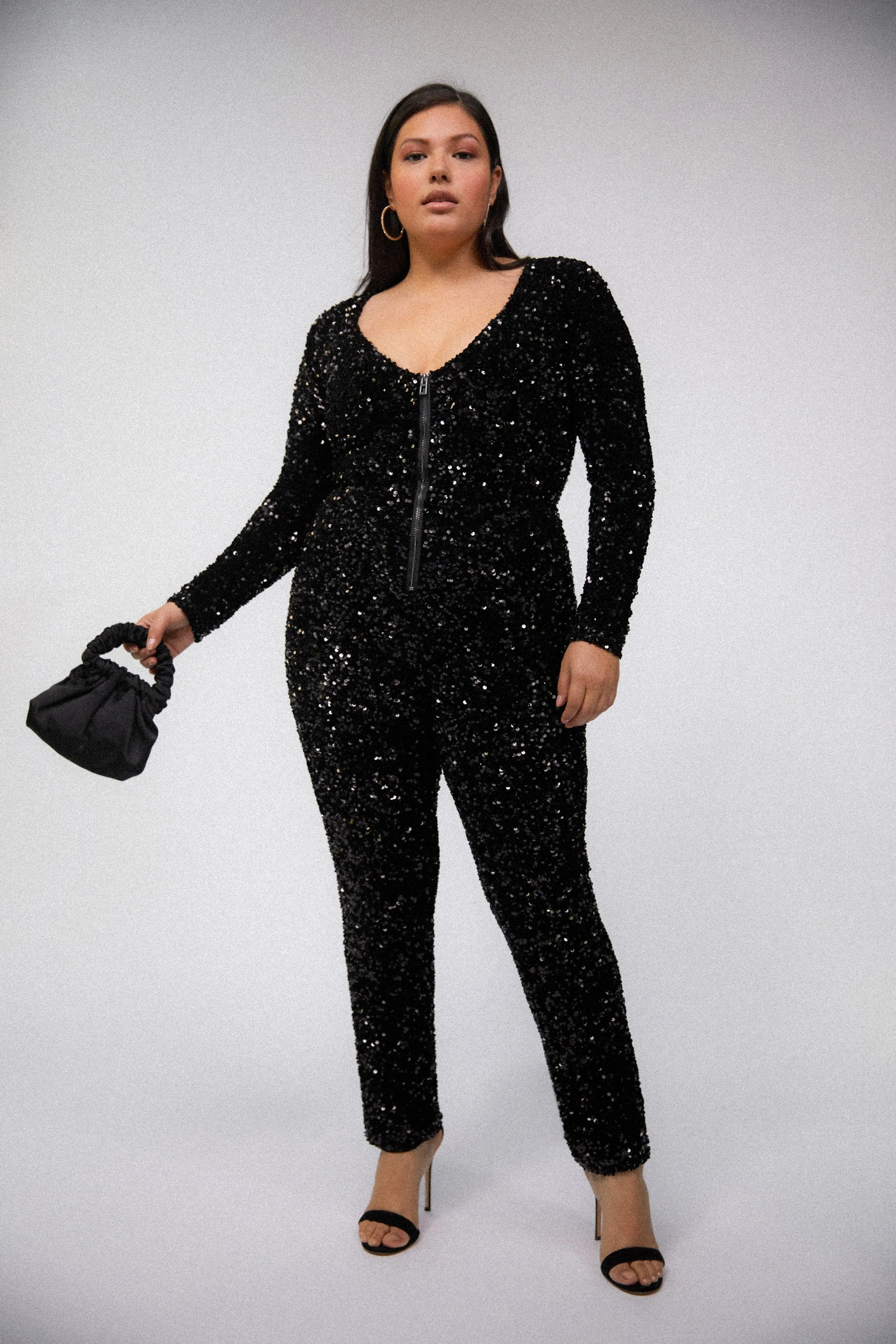 GLOW JUMPSUIT | BLACK001