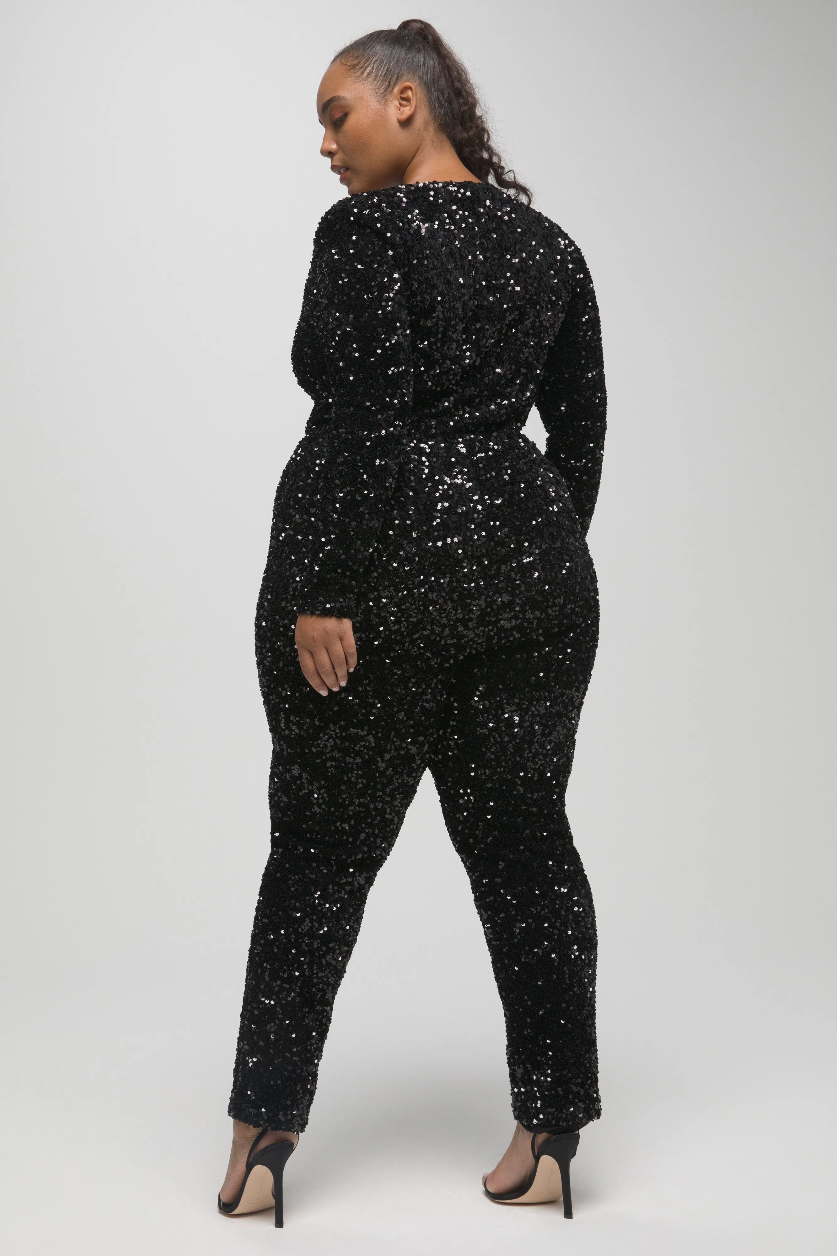 GLOW JUMPSUIT | BLACK001