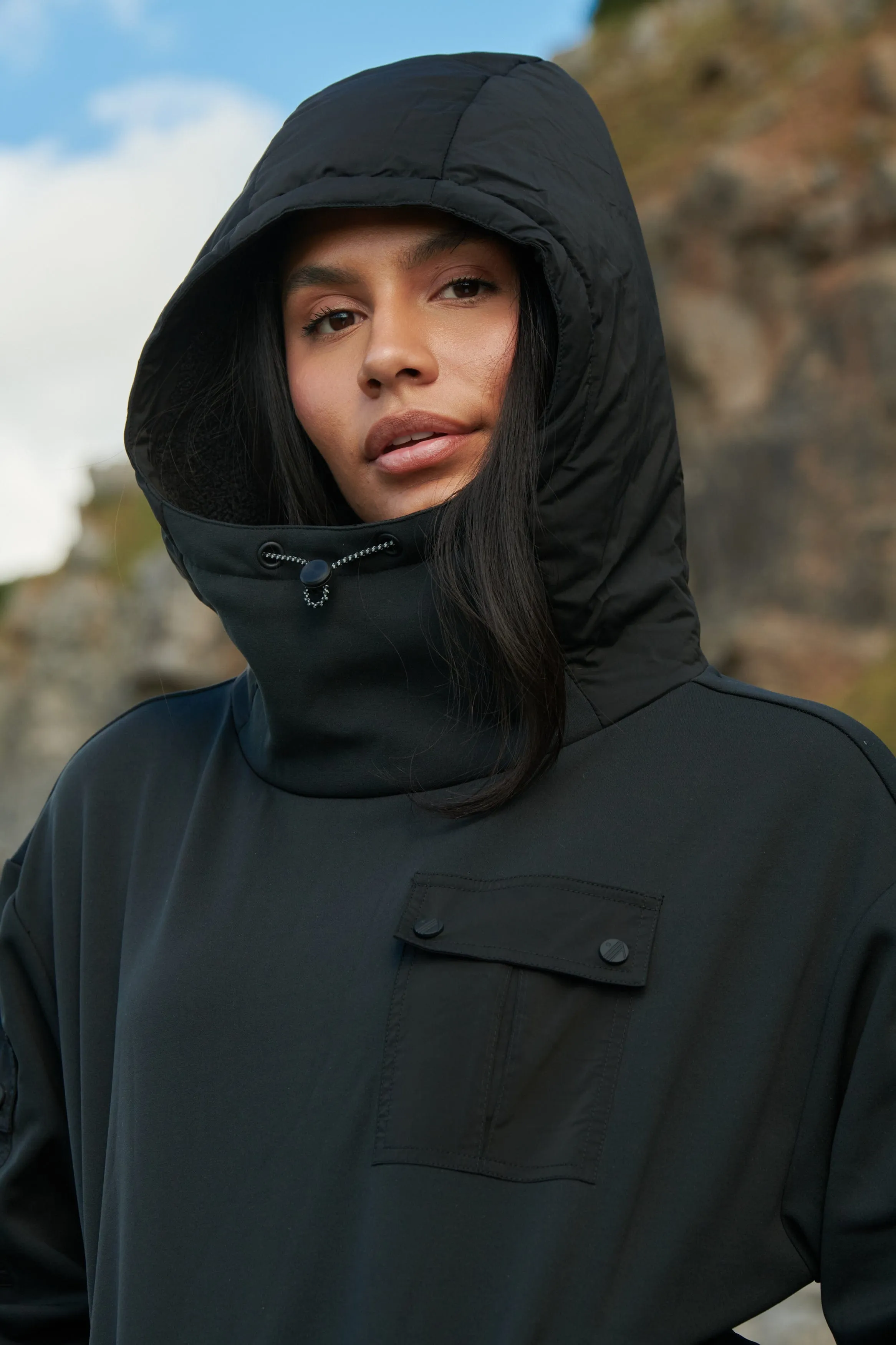 Go Explore Hoodie  - Black