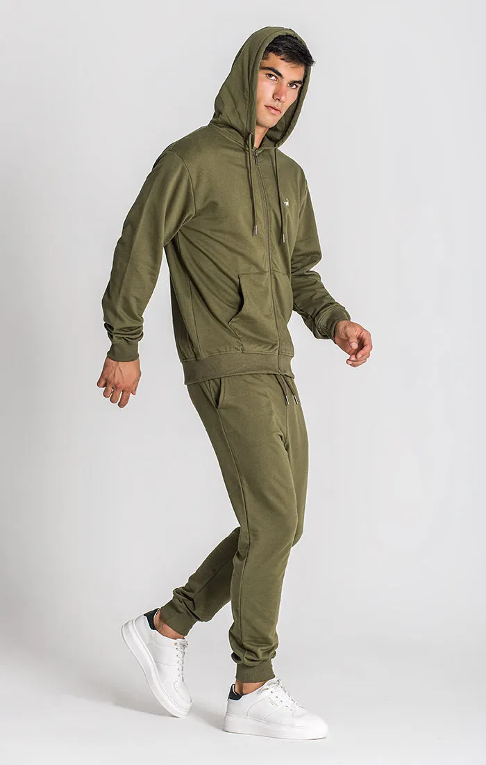 Green Essential Scorpio Hoodie Jacket