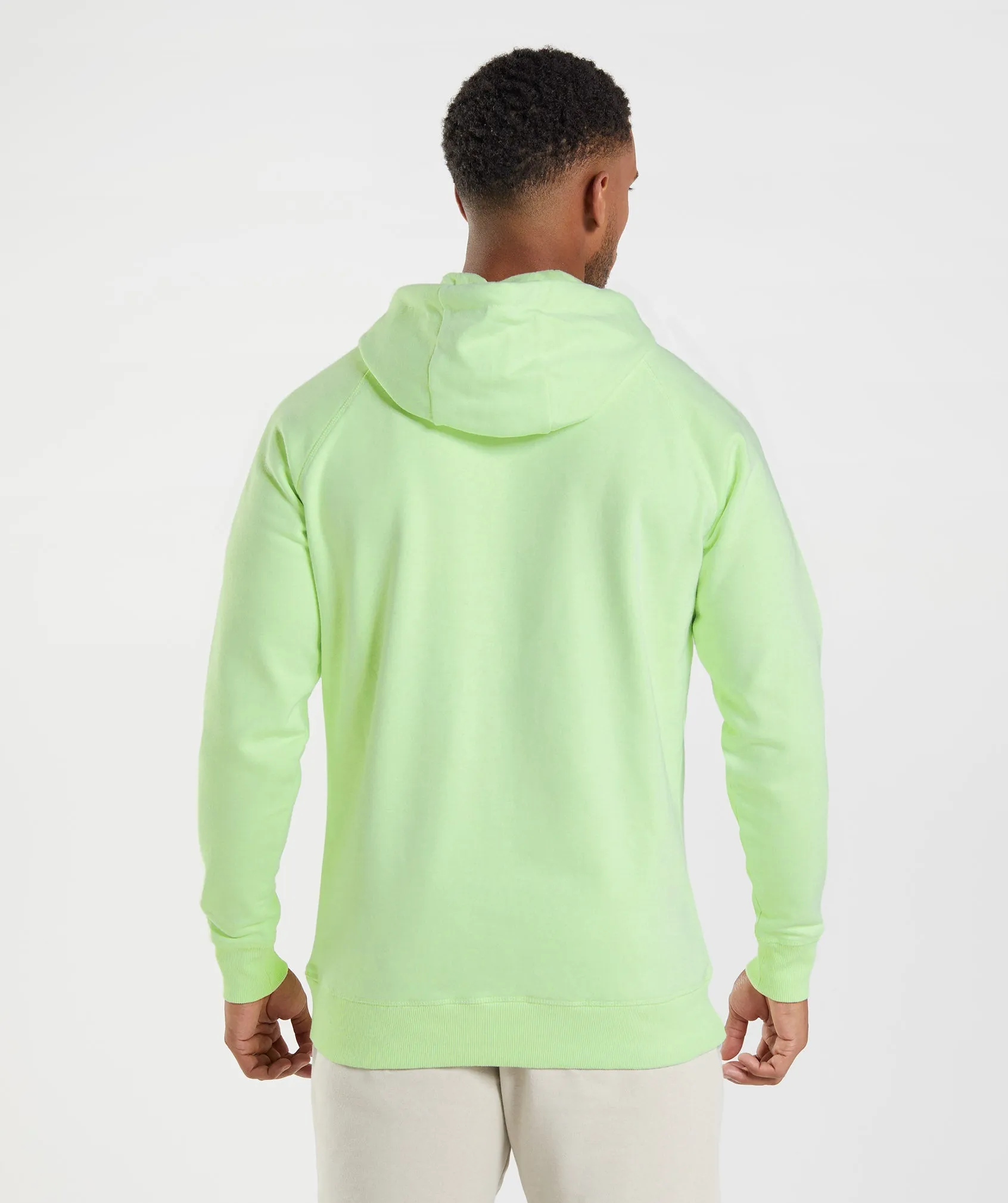 Gymshark Crest Hoodie - Kiwi Green