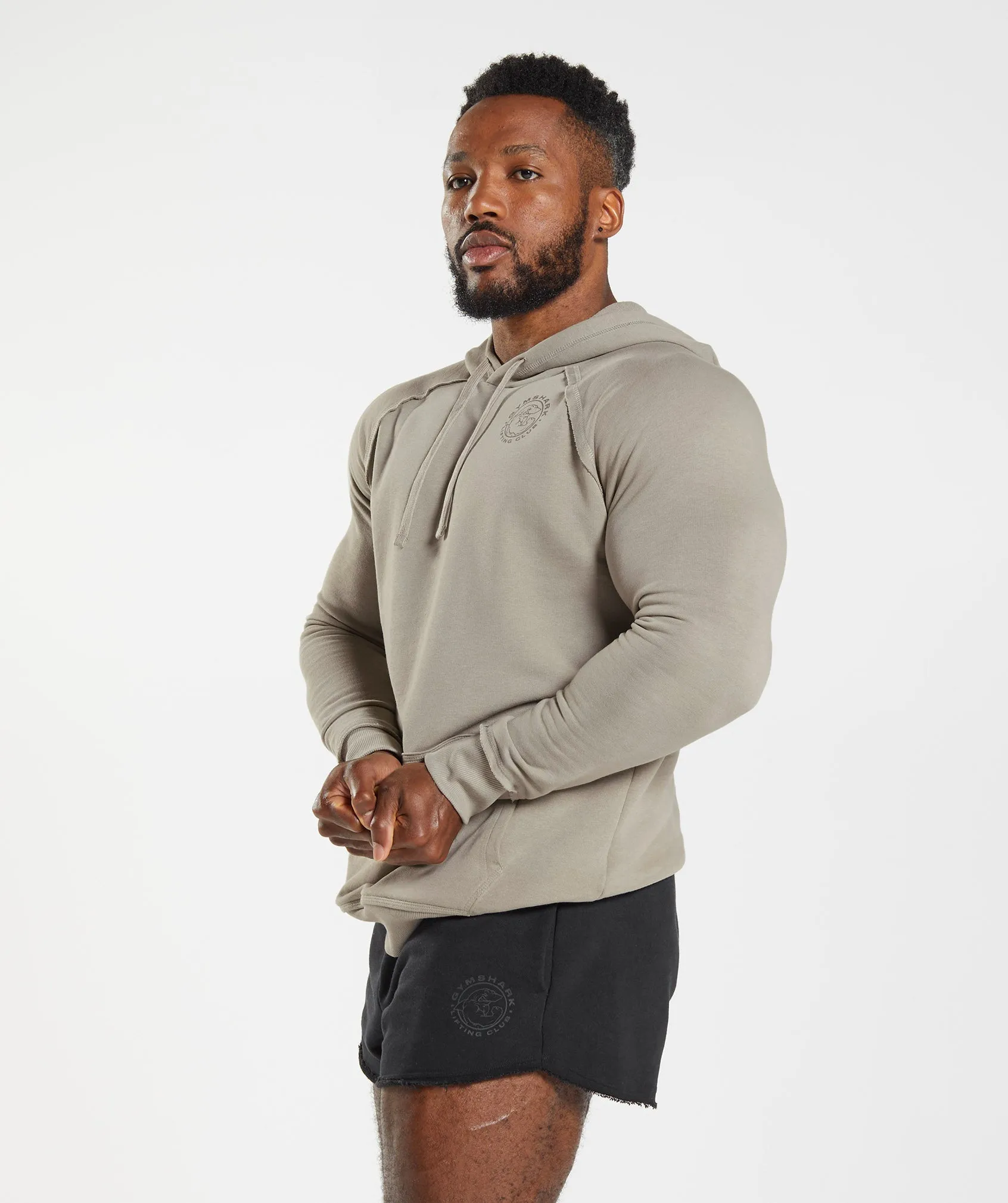 Gymshark Legacy Hoodie - Ecru Brown